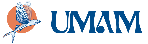 Logo UMAM sauce poisson avec illustration