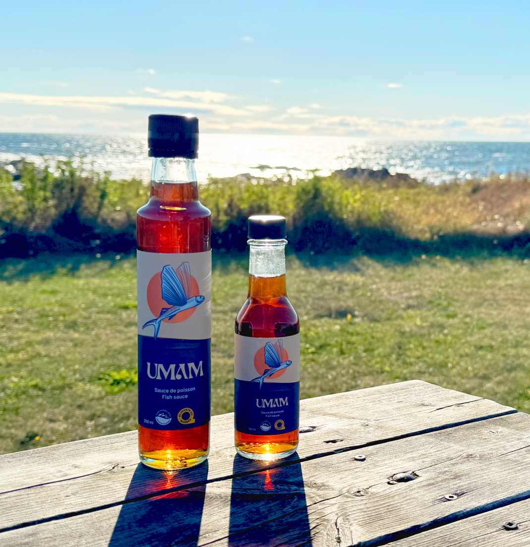 UMAM - Sauce de poisson 100% québécoise
